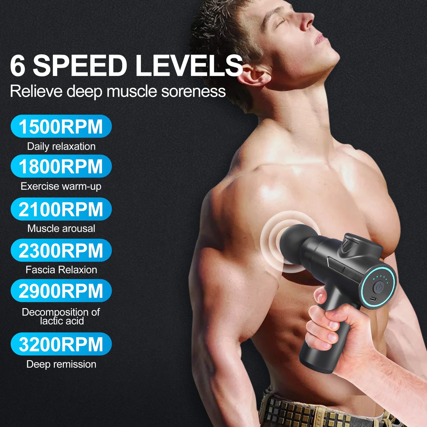 MusclePro™ Deep Tissue Massage Gun